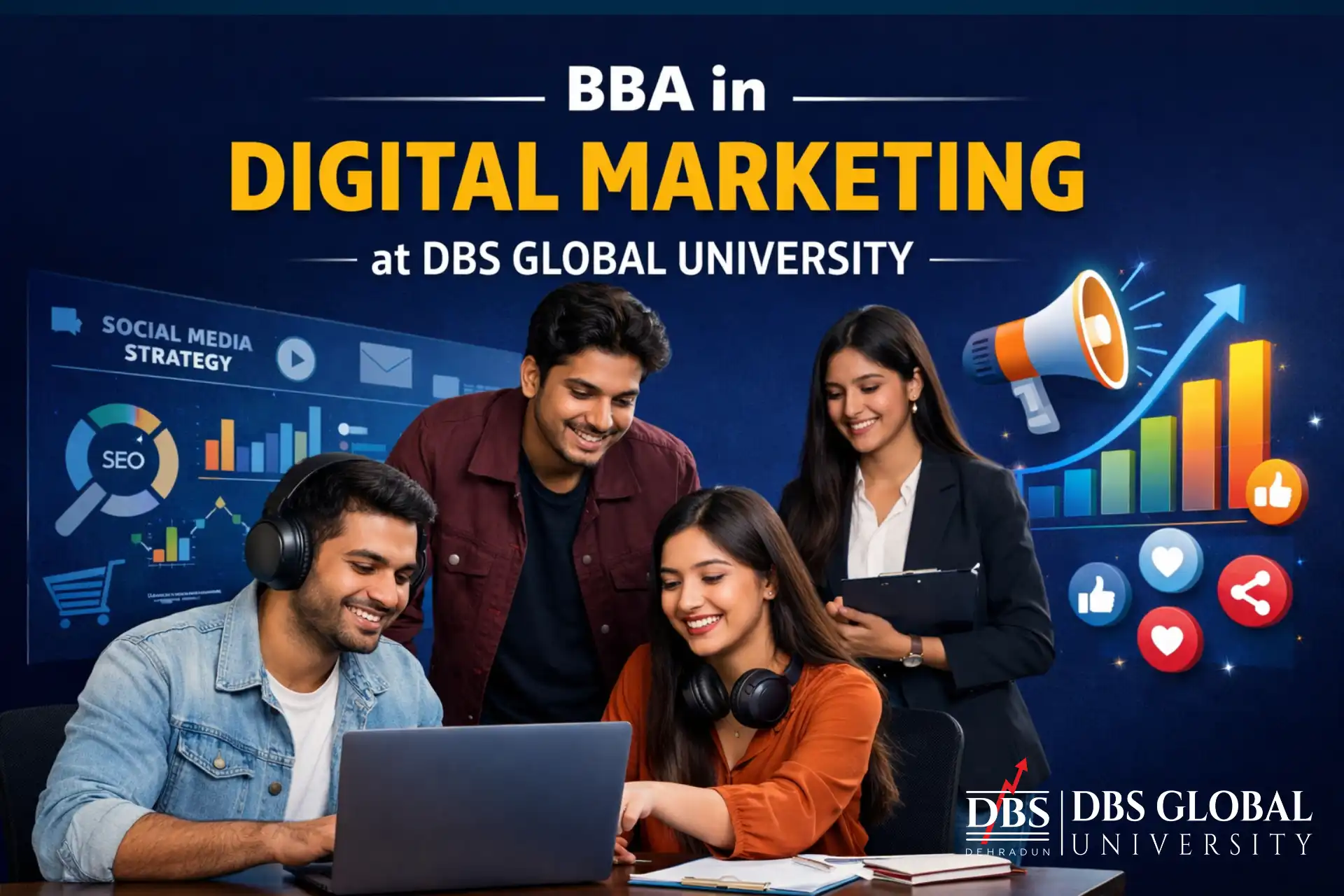 BBA in Digital Marketing Dehradun, India